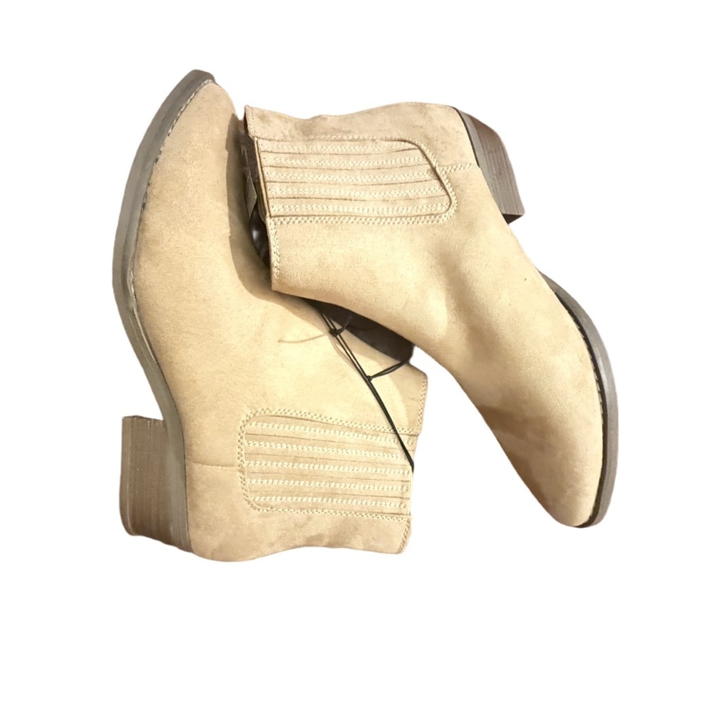 Universal Thread Tan Ankle Booties - Picture 3 of 5
